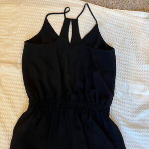 Amanda Uprichard Black Jumpsuit. Size Medium